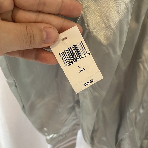 Walt Disney Imagineering Exclusive Large Mickey Disco Silver Varsity Jacket NWT - Picture 13 of 14